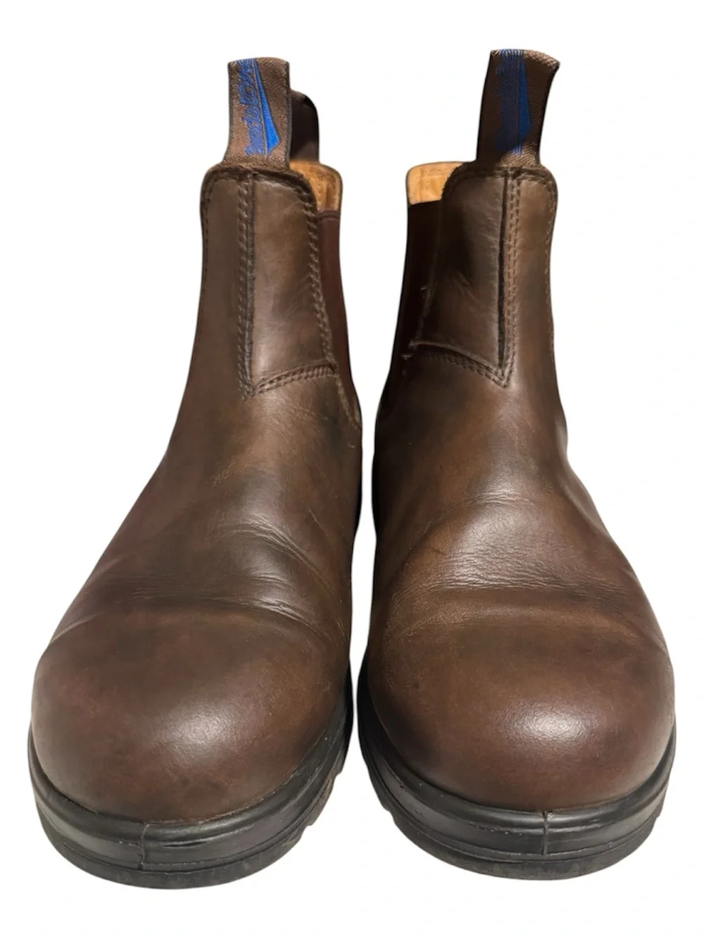 Blundstone Brown Leather Chukka Chelsea Boots - Mens 5.5/Womens 7.5